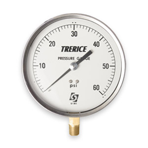 Trerice CB600 Mechanical & HVAC Gauge