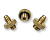 Set of (3) 1/4" Quick Connect Test Cock Adapters x 1/4" Flare